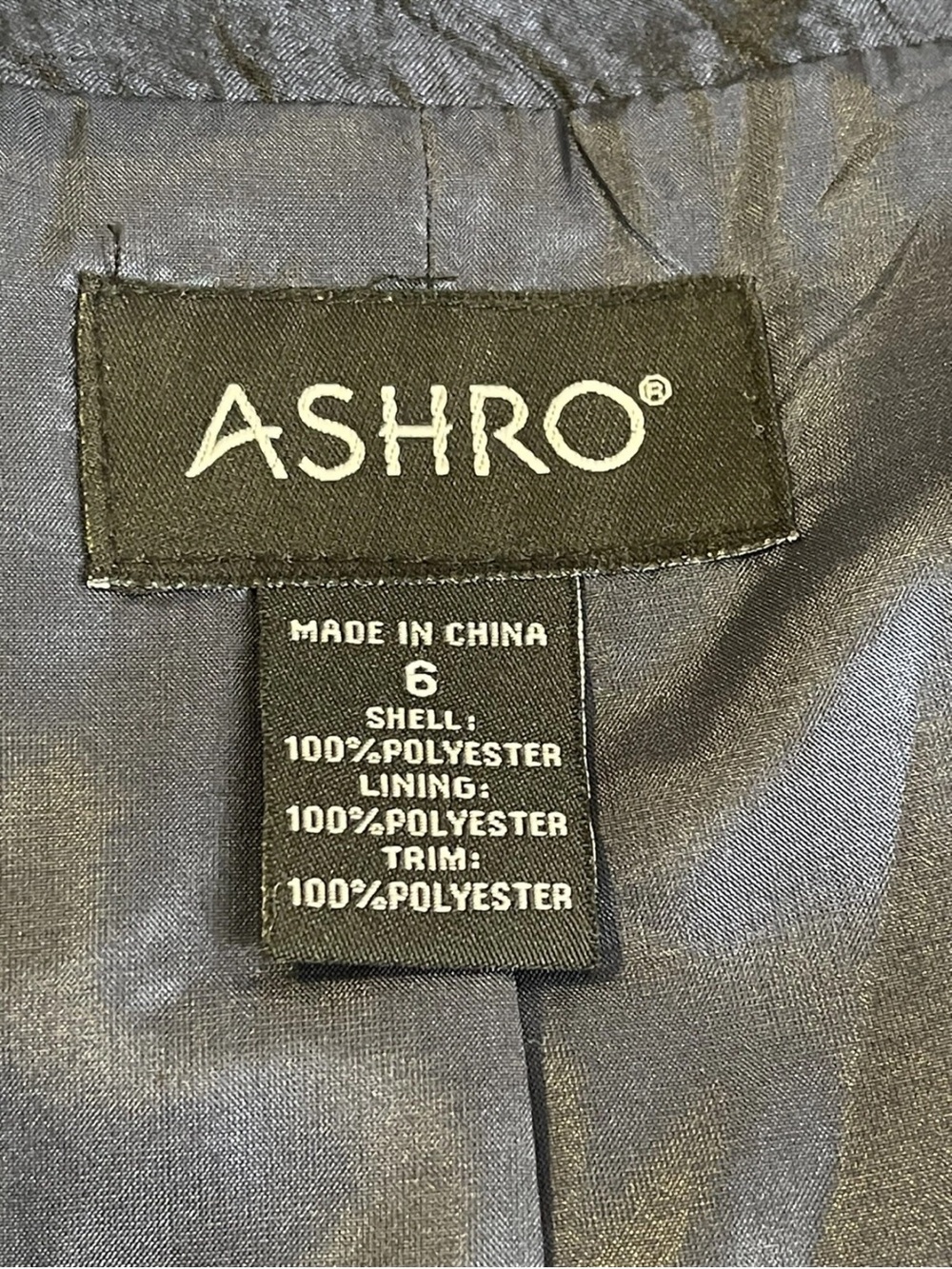 NWT Ashro Duster Jacket Long Formal Cuffed Sleeve Blue Church Clothes Wedding 6 - Picture 9 of 10
